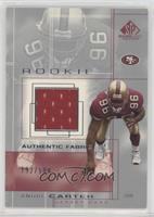 Rookie Authentic Fabric - Andre Carter #/500