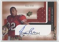 Signed Rookie Stars Jersey - Kevan Barlow (Red) #/550