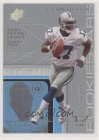 Rookie Stars - Quincy Carter (Football in Right Hand) #/999