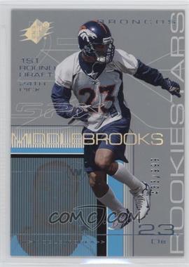 2001 SPx - [Base] #129.1 - Rookie Stars - Willie Middlebrooks (Facing Right Side of Card) /999