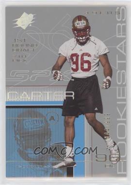 2001 SPx - [Base] #132.2 - Rookie Stars - Andre Carter (Black Shorts) /999