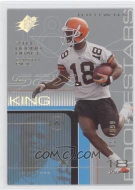 2001 SPx - [Base] #135.2 - Rookie Stars - Andre King (Running) /999