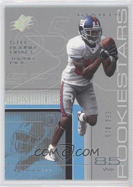 2001 SPx - [Base] #141.1 - Rookie Stars - Jonathan Carter (Running with Ball) /999