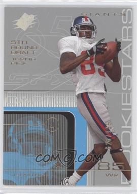 2001 SPx - [Base] #141.2 - Rookie Stars - Jonathan Carter (Catching Football) /999