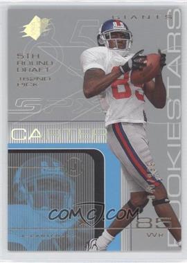 2001 SPx - [Base] #141.2 - Rookie Stars - Jonathan Carter (Catching Football) /999