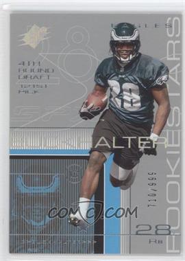 2001 SPx - [Base] #146.1 - Rookie Stars - Correll Buckhalter (Green Jersey) /999