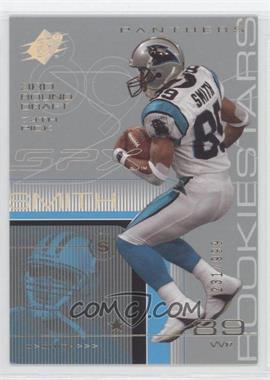 2001 SPx - [Base] #147.1 - Rookie Stars - Steve Smith (White Jersey) /999