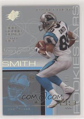 2001 SPx - [Base] #147.1 - Rookie Stars - Steve Smith (White Jersey) /999