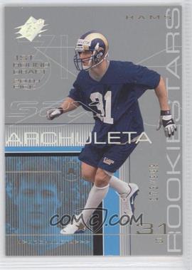 2001 SPx - [Base] #154.1 - Rookie Stars - Adam Archuleta (Left Foot Forward) /999