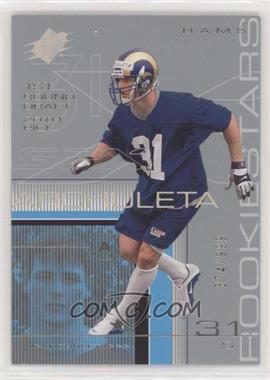 2001 SPx - [Base] #154.1 - Rookie Stars - Adam Archuleta (Left Foot Forward) /999