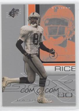 2001 SPx - [Base] #65 - Jerry Rice