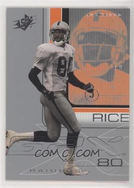 2001 SPx - [Base] #65 - Jerry Rice