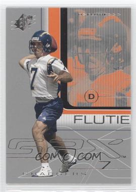 2001 SPx - [Base] #75 - Doug Flutie