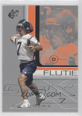 2001 SPx - [Base] #75 - Doug Flutie