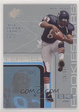 2001 SPx - [Base] #94.1 - Rookie Stars - David Terrell (Football Visible) /999