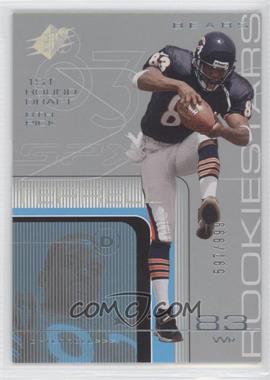 2001 SPx - [Base] #94.1 - Rookie Stars - David Terrell (Football Visible) /999