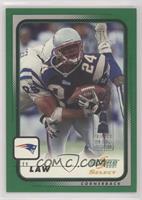 Ty Law [EX to NM] #/5