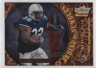 2001 Score Select - Behind The Numbers #BN-37 - Rudi Johnson /324