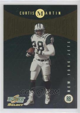 2001 Score Select - Complete Players #CP-19 - Curtis Martin /550