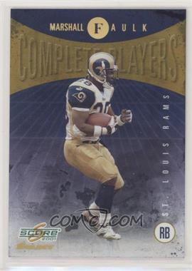 2001 Score Select - Complete Players #CP-2 - Marshall Faulk /550