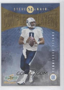2001 Score Select - Complete Players #CP-22 - Steve McNair /550