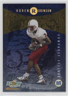 2001 Score Select - Complete Players #CP-6 - Koren Robinson /550 [EX to NM]