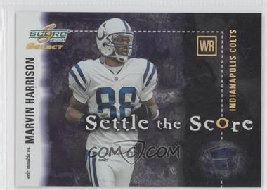 2001 Score Select - Settle the Score #SS-9 - Eric Moulds, Marvin Harrison /550