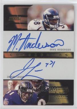 2001 Stadium Club - Co-Signers #CO-AL - Mike Anderson, Jamal Lewis