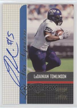 2001 Stadium Club - Lone Star Signatures #LS-LT - LaDainian Tomlinson