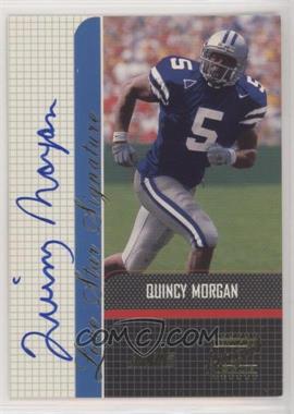 2001 Stadium Club - Lone Star Signatures #LS-QM - Quincy Morgan [EX to NM]