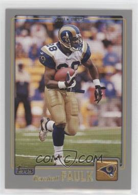 2001 Topps - [Base] #1 - Marshall Faulk