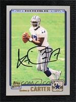 Quincy Carter [JSA Certified COA Sticker]