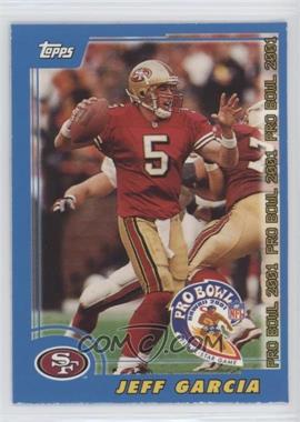 2001 Topps - Pro Bowl Promos #8 - Jeff Garcia