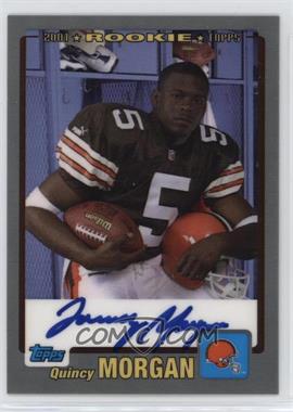 2001 Topps - Rookie Premiere Autographs #RP-QM - Quincy Morgan [EX to NM]