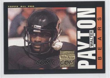 2001 Topps - Walter Payton Reprints #WP10 - Walter Payton