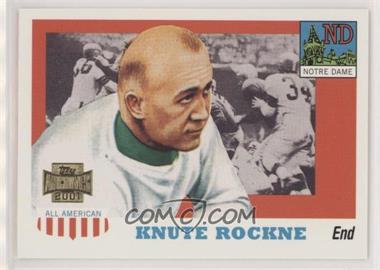 2001 Topps Archives - [Base] #91 - Knute Rockne