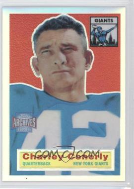 2001 Topps Archives Reserve - [Base] #13 - Charlie Conerly