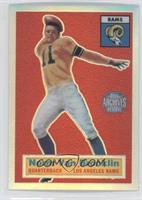 Norm Van Brocklin (Detroit Lions Team Name on Back)