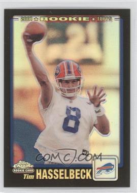 2001 Topps Chrome - [Base] - Refractor #243 - Tim Hasselbeck /100