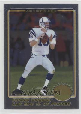 2001 Topps Chrome - [Base] #207 - Peyton Manning