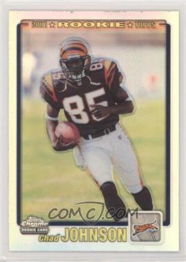 2001 Topps Chrome - [Base] #259 - Rookie Refractor - Chad Johnson /999