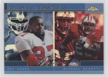 2001 Topps Chrome - Combos Refractor #TC14 - Ron Dayne, Michael Bennett