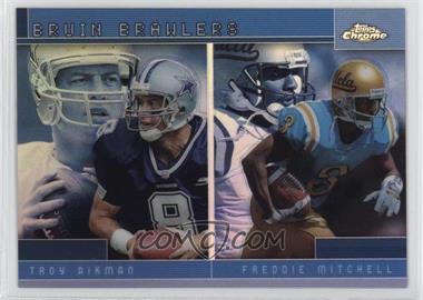 2001 Topps Chrome - Combos Refractor #TC6 - Troy Aikman, Freddie Mitchell