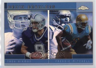 2001 Topps Chrome - Combos Refractor #TC6 - Troy Aikman, Freddie Mitchell