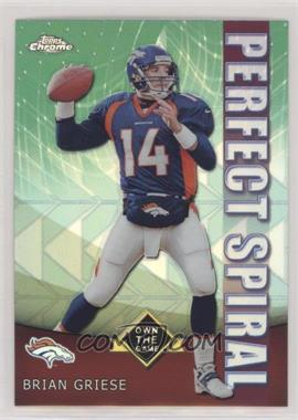 2001 Topps Chrome - Own The Game Refractor #PS1 - Brian Griese
