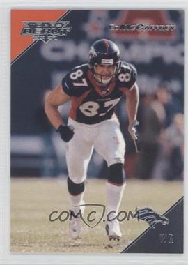 2001 Topps Debut - [Base] #93 - Ed McCaffrey