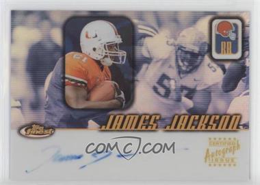 2001 Topps Finest - Autographs #FA-JJ - James Jackson