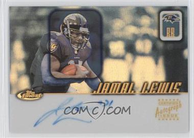 2001 Topps Finest - Autographs #FA-JL - Jamal Lewis