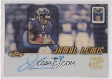 2001 Topps Finest - Autographs #FA-JL - Jamal Lewis