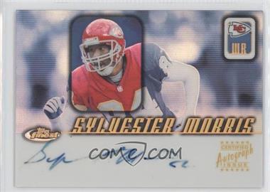 2001 Topps Finest - Autographs #FA-SM - Sylvester Morris